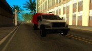 ГАЗон NEXT САЗ-2507 С большой кабиной для GTA San Andreas миниатюра 11