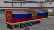 Countries of the World Trailers Pack v 2.5 для Euro Truck Simulator 2 миниатюра 1