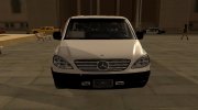 Mercedes-Benz Vito для GTA San Andreas миниатюра 4