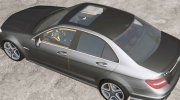 Mercedes-Benz C 63 AMG (W204) 2011 for BeamNG.Drive miniature 2