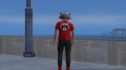 Raccoon Mask from GTA Online para GTA San Andreas miniatura 4