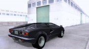 Lamborghini Countach 25th для GTA San Andreas миниатюра 3