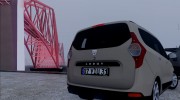 Dacia Lodgy V1 для GTA San Andreas миниатюра 3