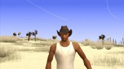 Ковбойская шляпа из GTA Online v2 para GTA San Andreas miniatura 2