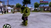 Hulk Avengers Age of Ultron для GTA San Andreas миниатюра 5