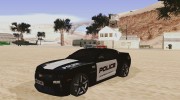 Chevrolet Camaro Police para GTA San Andreas miniatura 1