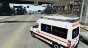 Mercedes-Benz Sprinter Iranian Ambulance для GTA 4 миниатюра 3