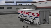 TESCO trailer para Euro Truck Simulator 2 miniatura 2