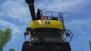 New Holland CR 90.75 Yellow Bull для Farming Simulator 2015 миниатюра 9