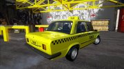 Zastava 125 PZ Taxi для GTA San Andreas миниатюра 4