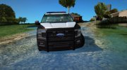 Ford F150 2019 Police Edition для GTA San Andreas миниатюра 3