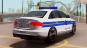 Audi S4 - Croatian Police Car for GTA San Andreas miniature 10