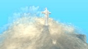 Статуя Христа Искупителя на горе Чиллиад для GTA San Andreas миниатюра 3