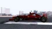Ferrari F2012 for GTA San Andreas miniature 5