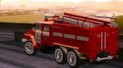Урал 375 Пожарный для GTA San Andreas миниатюра 10