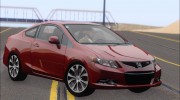 Honda Civic SI 2012 для GTA San Andreas миниатюра 7