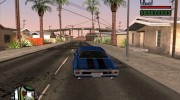 Chevrolet Chevelle для GTA San Andreas миниатюра 4
