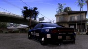 2015 Dodge charger police federal para GTA San Andreas miniatura 3