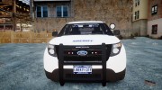 Ford Explorer Police Interceptor slicktop for GTA 4 miniature 8