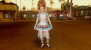 Dead Or Alive 5 LR Marie Rose Halloween 2015 for GTA San Andreas miniature 1