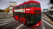 Wrightbus New Routemaster Metroline para GTA 4 miniatura 1