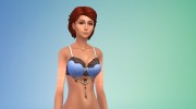 Underchest Tattoo N02 para Sims 4 miniatura 3