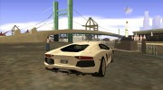 GameModding Lamborghini Aventador LP700 for GTA San Andreas miniature 5