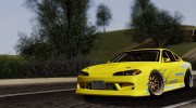 Nissan Silvia S15 Huxley Motorsport for GTA San Andreas miniature 1