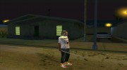 Футболка НИЧОСИ para GTA San Andreas miniatura 3