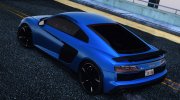 2020 Audi R8 V10 performance для GTA San Andreas миниатюра 3