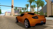 Tesla Roadster Sport 2009 for GTA San Andreas miniature 3