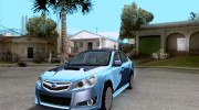 Subaru Legacy 2010 v.2 для GTA San Andreas миниатюра 1