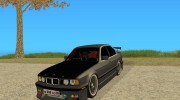 BMW 540i E34 DriftTuning para GTA San Andreas miniatura 1