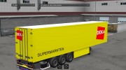 Dutch Supermarkets Trailers Pack v 1.3 для Euro Truck Simulator 2 миниатюра 4