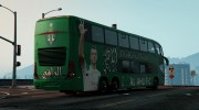 Al-Ahli F.C Bus для GTA 5 миниатюра 3