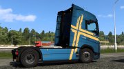 Volvo FH 2022 для Euro Truck Simulator 2 миниатюра 2