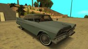 Dodge Lancer 1957 для GTA San Andreas миниатюра 1