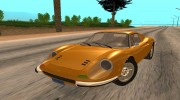 Ferrari Dino 246 GTS Coupe для GTA San Andreas миниатюра 1