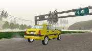 Dacia Solenza Scala Taxi for GTA San Andreas miniature 3