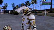 Ironman MK 3 Space GoTG White для GTA San Andreas миниатюра 2