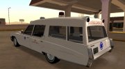 Cadillac Fleetwood 1970 Ambulance для GTA San Andreas миниатюра 4