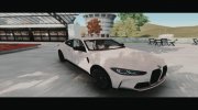 BMW M4 2020 para GTA San Andreas miniatura 3