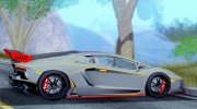 Lamborghini Aventador DMC LP988 для GTA San Andreas миниатюра 4