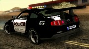 Ford Mustang GT-R Police para GTA San Andreas miniatura 2