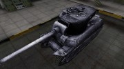 Темный скин для M6A2E1 для World Of Tanks миниатюра 1