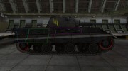 Контурные зоны пробития E-50 for World Of Tanks miniature 5