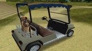 Golf Cart для GTA Vice City миниатюра 6