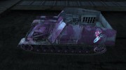 Шкурка для Hummel Pink for the ladies para World Of Tanks miniatura 2