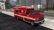 GTA V Brute Ambulance для GTA San Andreas миниатюра 1