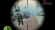 Sniper Rifle black and red для GTA San Andreas миниатюра 7